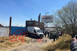 Los hechos tuvieron lugar a un costado de la carretera Toluca-Palmillas.