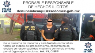 Detienen en el sur del Edomex a pareja de líder de la Familia Michoacana
