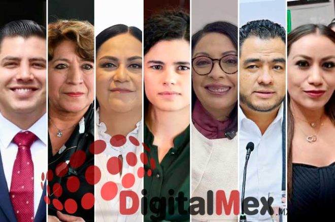 Carlos Zurita, Delfina Gómez, Ariadna Montiel, Luisa María Alcalde, Esthela Damián, Vladimir Hernández, Ruth Salinas