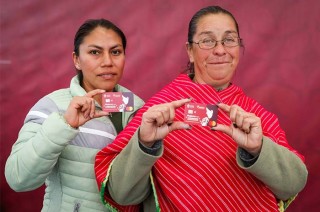 El apoyo consiste en la entrega de 2 mil 500 pesos bimestrales.