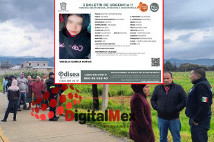 El cuerpo de la jovencita de apenas 20 años, fue localizado semidesnudo, en un terreno de cultivo ubicado muy cerca de su domicilio.