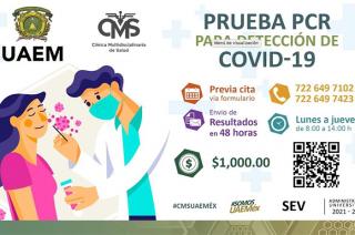 Las pruebas PCR se realizan en el Laboratorio de Biología Molecular