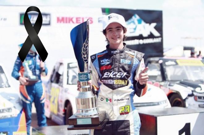 Este lunes, NASCAR México envió sus condolencias a la familia Gutiérrez por la muerte de Federico.