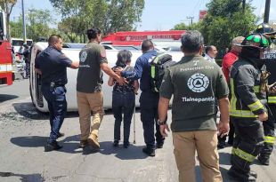 La circulación en la zona se encuentra parcialmente detenida.