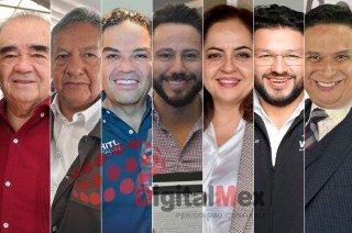 Maurilio Hernández, Higinio Martínez, Enrique Vargas, Anuar Azar, Ana Lilia Herrera, Adolfo Solís, Martín Suárez