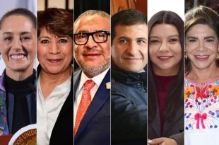 Claudia Sheinbaum, Delfina Gómez, Horacio Duarte, Juan Maccise, Ana María Castro, Elena García 