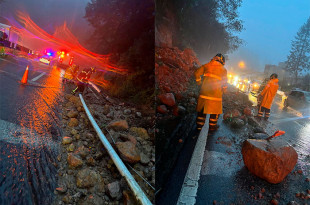 Video: ¡Alerta! Se registra otro deslave en la México-Toluca