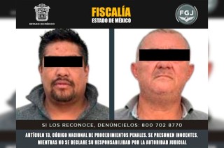 Carlos “N” y Marco “N” fueron arrestados en cumplimiento de una orden de aprehensión por su presunta participación en el homicidio de un hombre 