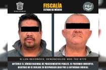 Carlos “N” y Marco “N” fueron arrestados en cumplimiento de una orden de aprehensión por su presunta participación en el homicidio de un hombre