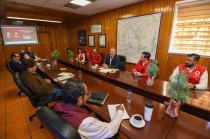 En esta primera reunión se sentaron las bases de coordinación para el desarrollo conjunto de programas de capacitación, restauración forestal, desarrollo y protección de plantaciones.