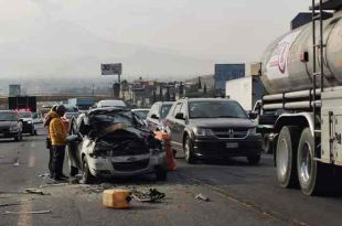 Los heridos fueron trasladados a un hospital de la Ciudad de México con lesiones graves.