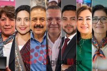 Delfina Gómez, Nelly Carrasco, Miguel Ángel Hernández, Ricardo Moreno, Adolfo Cerqueda, Jacqueline García, Patricia Zarza