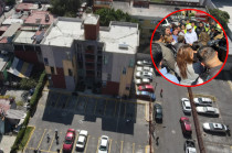 El alcalde Raciel Pérez Cruz supervisó las labores de auxilio en la Unidad Habitacional Tlalcalli