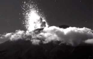 #Video: Así fue la explosión del volcán Popocatépetl