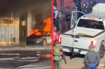 #Video: Ataque simultáneo terrorista en EE. UU. deja 10 muertos y Cybertruck explota frente al Trump Hotel