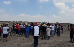 Comuneros exigen pago de 128 hectáreas usadas en nuevo aeropuerto de #SantaLucía