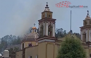 #Video: Incendio en Cerro de los Magueyes de Metepec