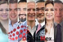 Daniella Durán, Edgar Adrián Hernández, Marco Antonio Cruz, Alfredo del Mazo, Alejandro Gómez, Myrna García, Odilón López