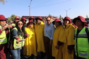 Azucena Cisneros Coss indicó que el Operativo Tormenta 2026 contempla más de mil trabajadores, maquinaria y acciones preventivas para reducir inundaciones en Ecatepec.