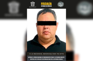 Carlos Armando “N”, fue ingresado al Centro Penitenciario y de Reinserción Social de Ecatepec, a disposición de un Juez. 
