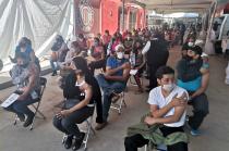 El primer día de la Jornada de Vacunación para toluqueños de 30 a 39 años de edad inició sin contratiempos