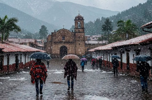Aunque la tormenta no impactará directamente con la misma intensidad que en Estados Unidos, sus efectos ya se prevén en el norte y noreste de México