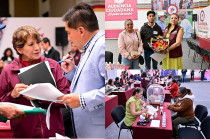 La Gobernadora Delfina Gómez Álvarez encabezó la Cuarta Audiencia Ciudadana del Estado de México bajo un nuevo formato de cinco días