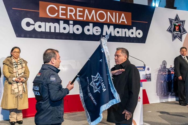 El Comandante José Alberto Ayón Monzalve es la propuesta para ser el responsable del área de la Policía Municipal en la capital mexiquense.