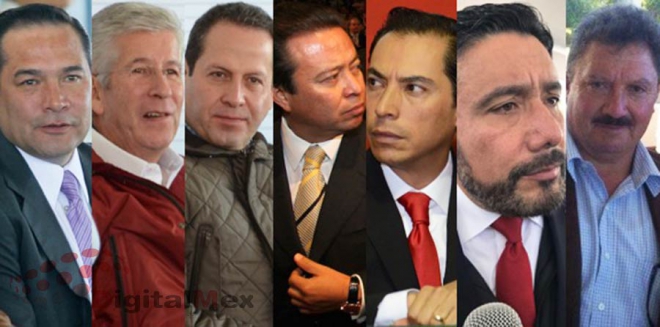 ¡Anótelo!.. Circula lista de precandidatos priistas al Senado; cinco mexiquenses, pero ninguna mujer