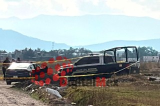 Elementos de la Secretaría de Seguridad del Estado de México y la Policía Municipal acordonaron la zona