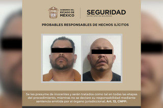 En dicho punto se detuvo a Alan “N”, quien presuntamente es integrante de un grupo criminal con orígenes en el estado de Michoacán; en tanto, en San Martín Morelos se logró la aprehensión de José “N”