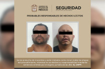 En dicho punto se detuvo a Alan “N”, quien presuntamente es integrante de un grupo criminal con orígenes en el estado de Michoacán; en tanto, en San Martín Morelos se logró la aprehensión de José “N”