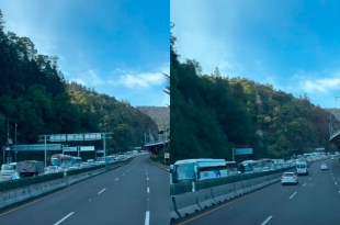 La acción forma parte del paro nacional de transportistas y genera afectaciones en horario de alta demanda.