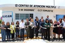 La presidenta municipal Romina Contreras encabezó la inauguración del CAM “3 de Diciembre” en Huixquilucan.