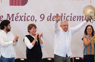 La Gobernadora Delfina Gómez anuncia la entrega directa de 400 mil tarjetas &quot;Mujeres con Bienestar&quot; en el Estado de México.