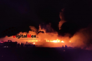 #Video: Impresionante incendio en #SanAntonioLaIsla