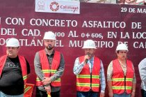 Durante el arranque de los trabajos, el alcalde Omar Sánchez Velázquez anunció más proyectos para San Andrés Ocotlán y aclaró dudas sobre la nueva delegación.