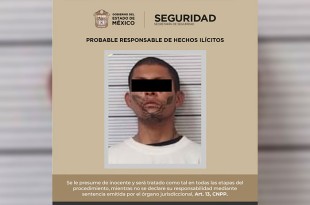 Las investigaciones preliminares sugieren que el detenido podría operar en Valle de Chalco, Chalco e Ixtapaluca. 