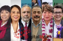 María Esther Rodríguez, Karina Vaquera, Alfonso Ramírez, Miguel Ángel Hernández, Delfina Gómez, Celina Castañeda