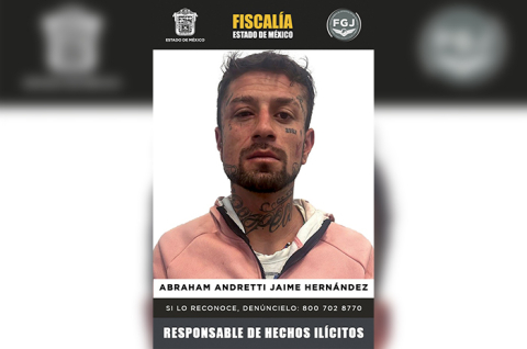 Abraham Andretti Jaime Hernández, alias “El Güero”, fue sentenciado a 55 años de prisión por homicidio calificado ocurrido en San Mateo Atenco.