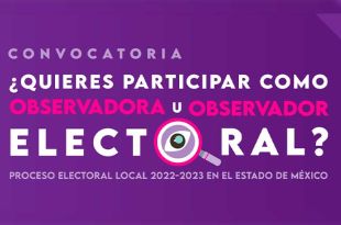 El objetivo es que los observadores participantes coadyuven en el fortalecimiento de la democracia en la entidad.