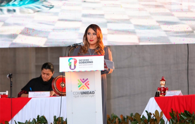 El año de la obra pública en San Antonio La Isla: alcaldesa
