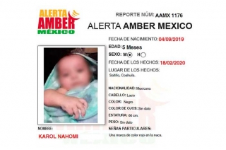 Karol tenía cinco meses; fue arrebatada a su madre en #Coahuila... y hoy está muerta