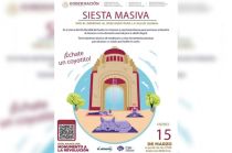 La cita es este sábado 16 de marzo a las 17 horas y terminará alrededor de las 18:30 horas.