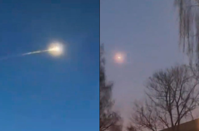 Video: Meteorito atraviesa el cielo de Europa y daña vivienda en Alemania