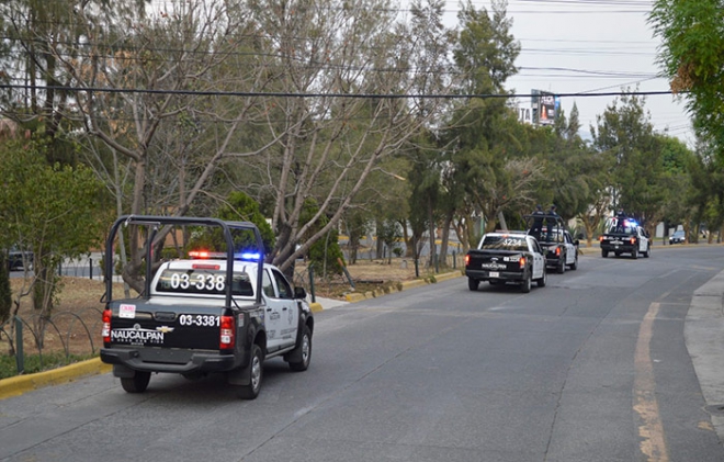 Listo operativo de Semana Santa en Naucalpan