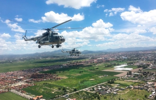 Revisan a fondo aeronaves militares para Séptimo Espectáculo Aéreo