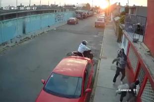 #Video: ¡Cobarde! Abandonó a su novia durante asalto, en #Ecatepec