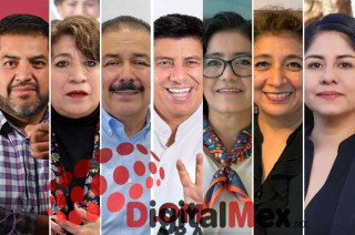 Cristian Campuzano, Delfina Gómez, Miguel Ángel Hernández, Salomón Jara, Patricia Zarza, Graciela Cruz, Jessica Rosalio