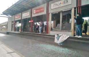 Las estaciones Aquiles Serdán y Jardines Morelos, de la Línea 1 del Mexibús, fueron las más afectadas